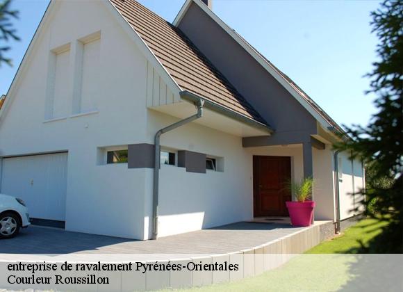 entreprise de ravalement 66 Pyrénées-Orientales Courleur Roussillon