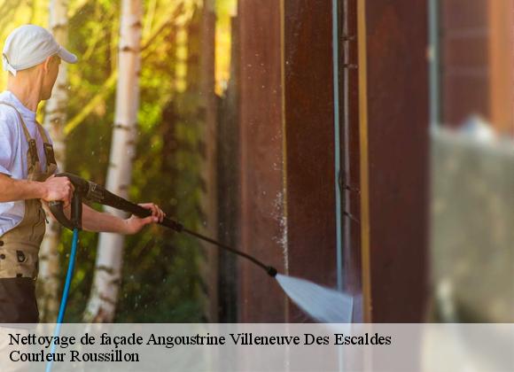 Nettoyage de façade angoustrine-villeneuve-des-escaldes-66760 Courleur Roussillon