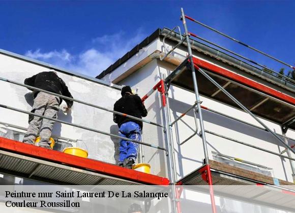 Peinture mur saint-laurent-de-la-salanque-66250 Courleur Roussillon