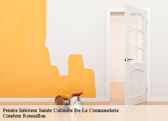 Peintre Intérieur sainte-colombe-de-la-commanderie-66300 Courleur Roussillon