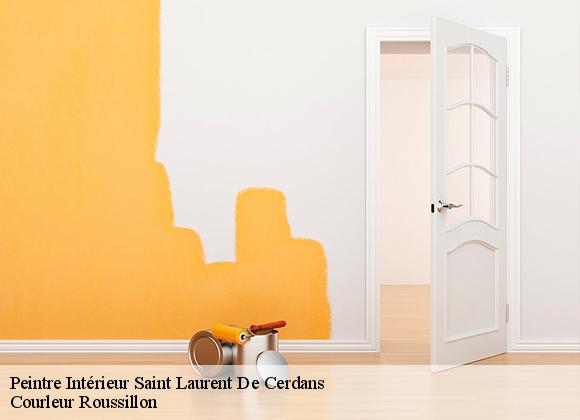 Peintre Intérieur saint-laurent-de-cerdans-66260 Courleur Roussillon