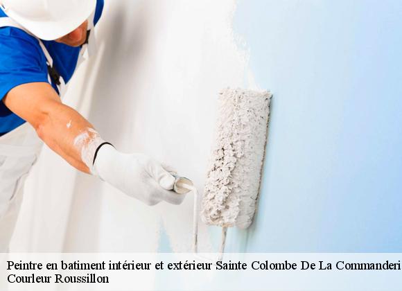 Peintre en batiment intérieur et extérieur sainte-colombe-de-la-commanderie-66300 Courleur Roussillon